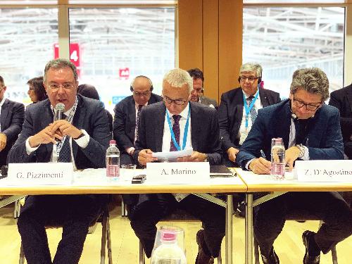 Interlocutori pubblici e privati tedeschi e italiani hanno preso parte al tavolo bilaterale "Trasporti&Logistica" tra Friuli Venezia Giulia e Land della Baviera alla fiera di settore di Monaco 